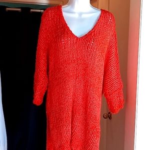 Free People Boho Chunky Sweater Dress